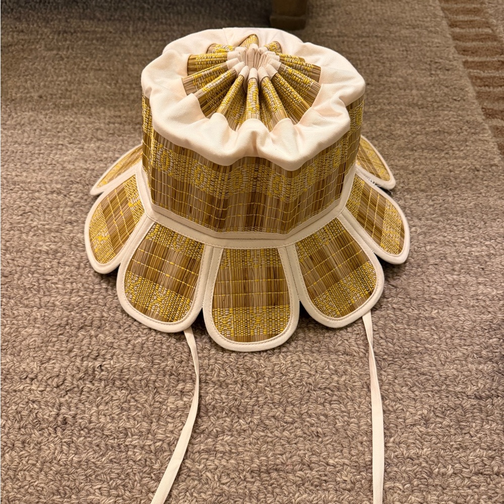 Lorna Murray Elegant Cream and Brown Women's Hat